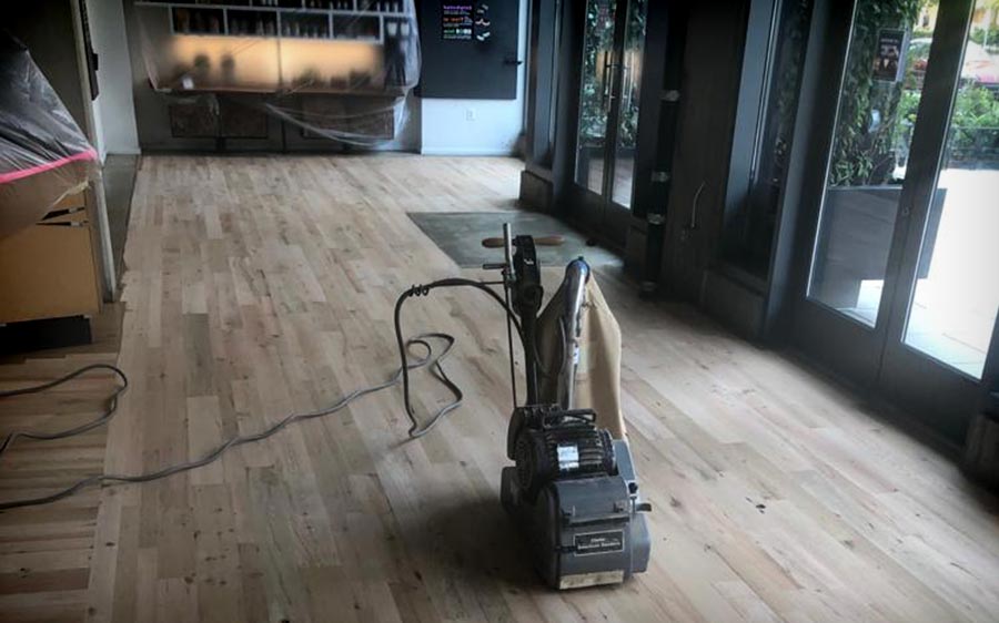 Dustless Sanding